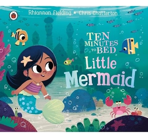 Ladybird Ten Minutes to Bed Little Mermaid Soft Cover Multicolour 3Y+