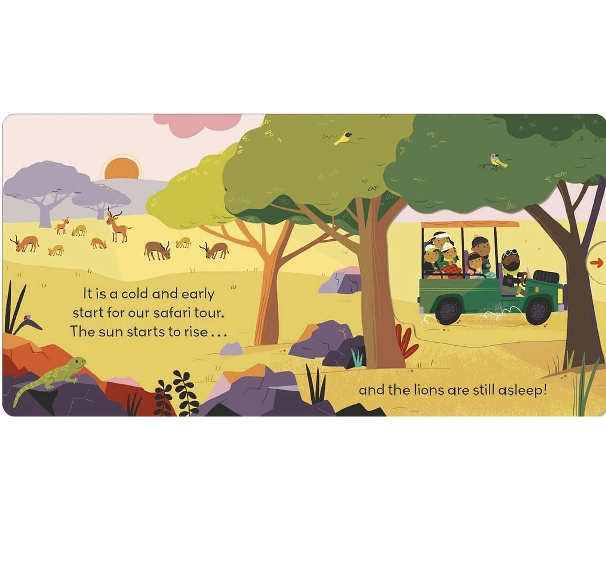 Ladybird Little World On Safari Soft Cover Multicolour 3Y+