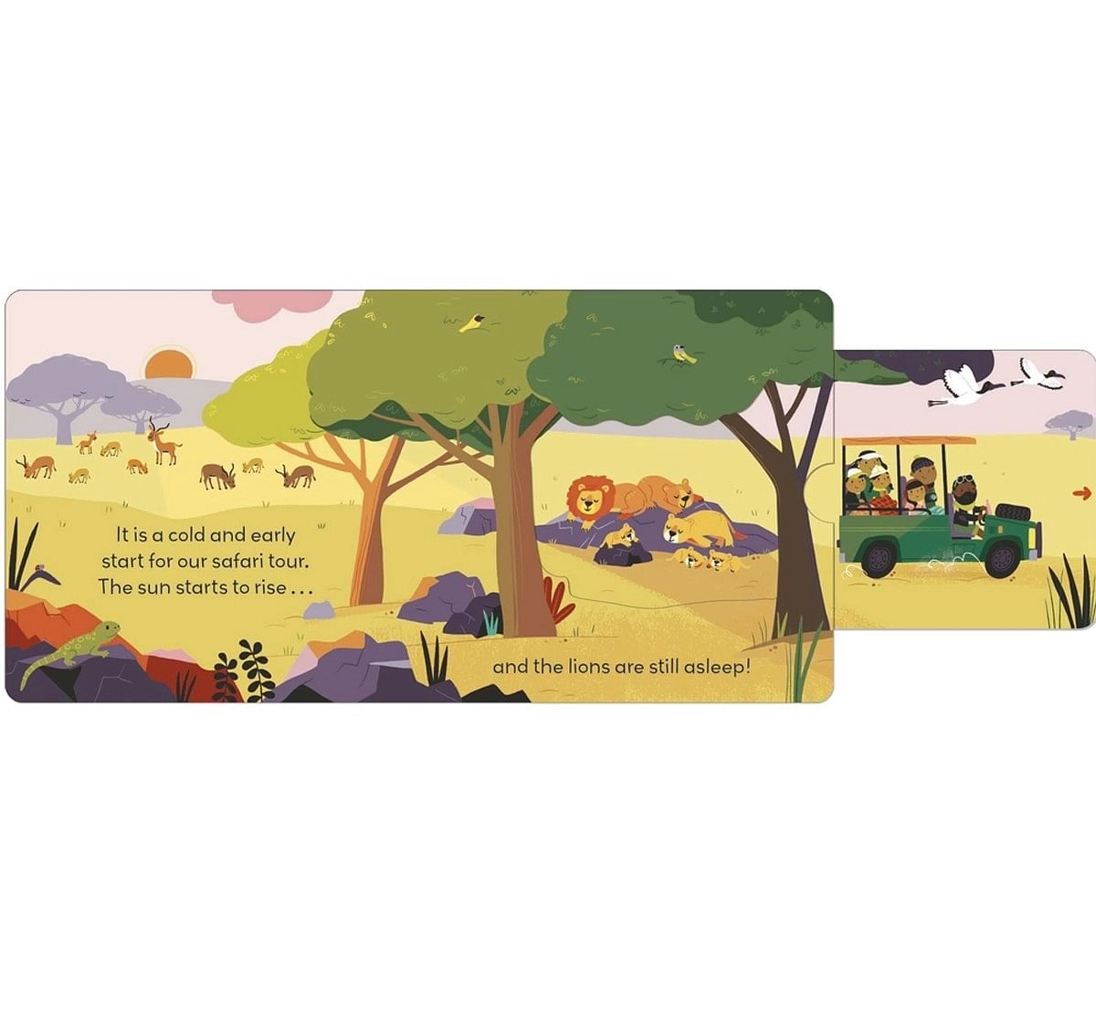 Ladybird Little World On Safari Soft Cover Multicolour 3Y+
