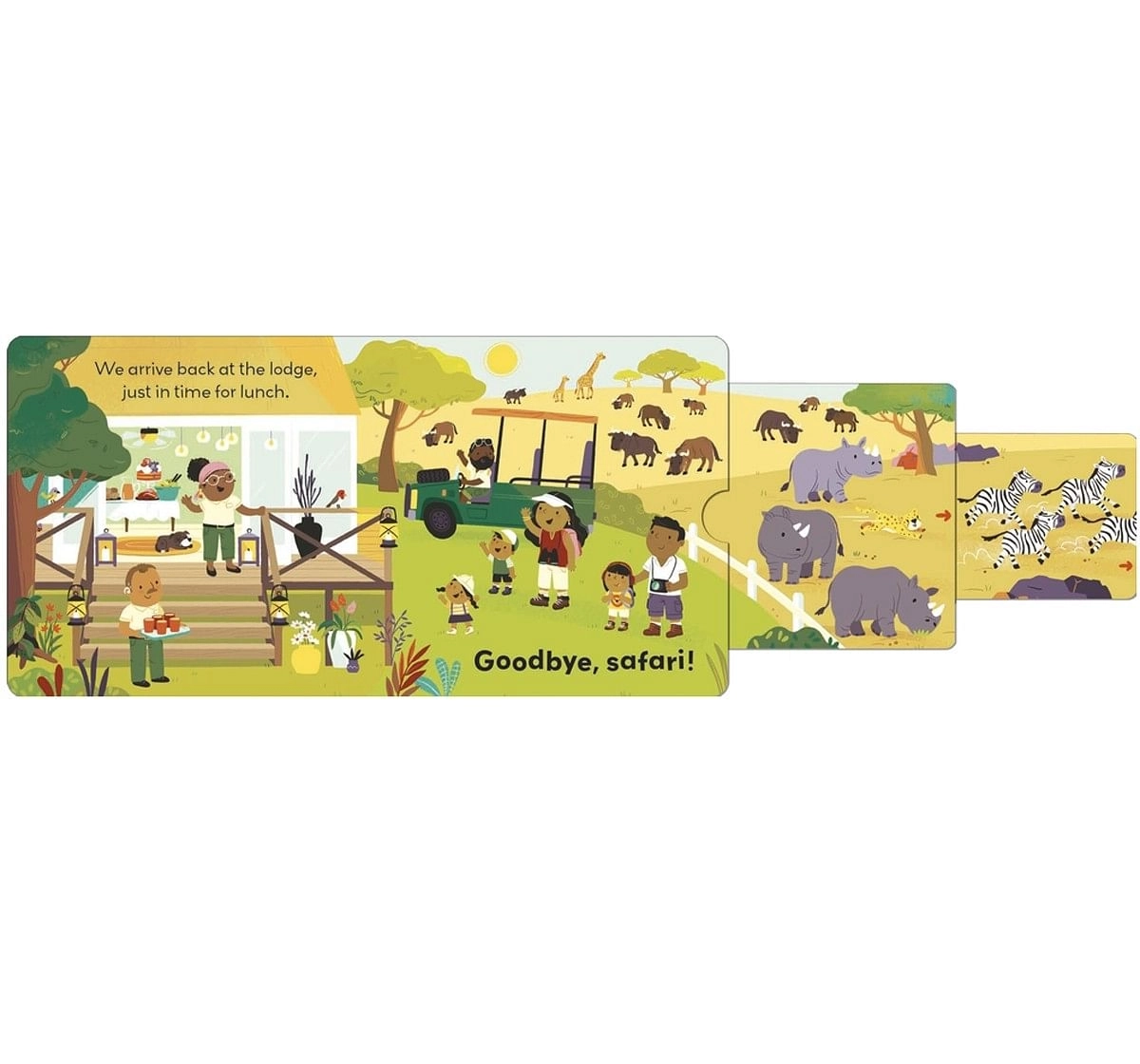 Ladybird Little World On Safari Soft Cover Multicolour 3Y+