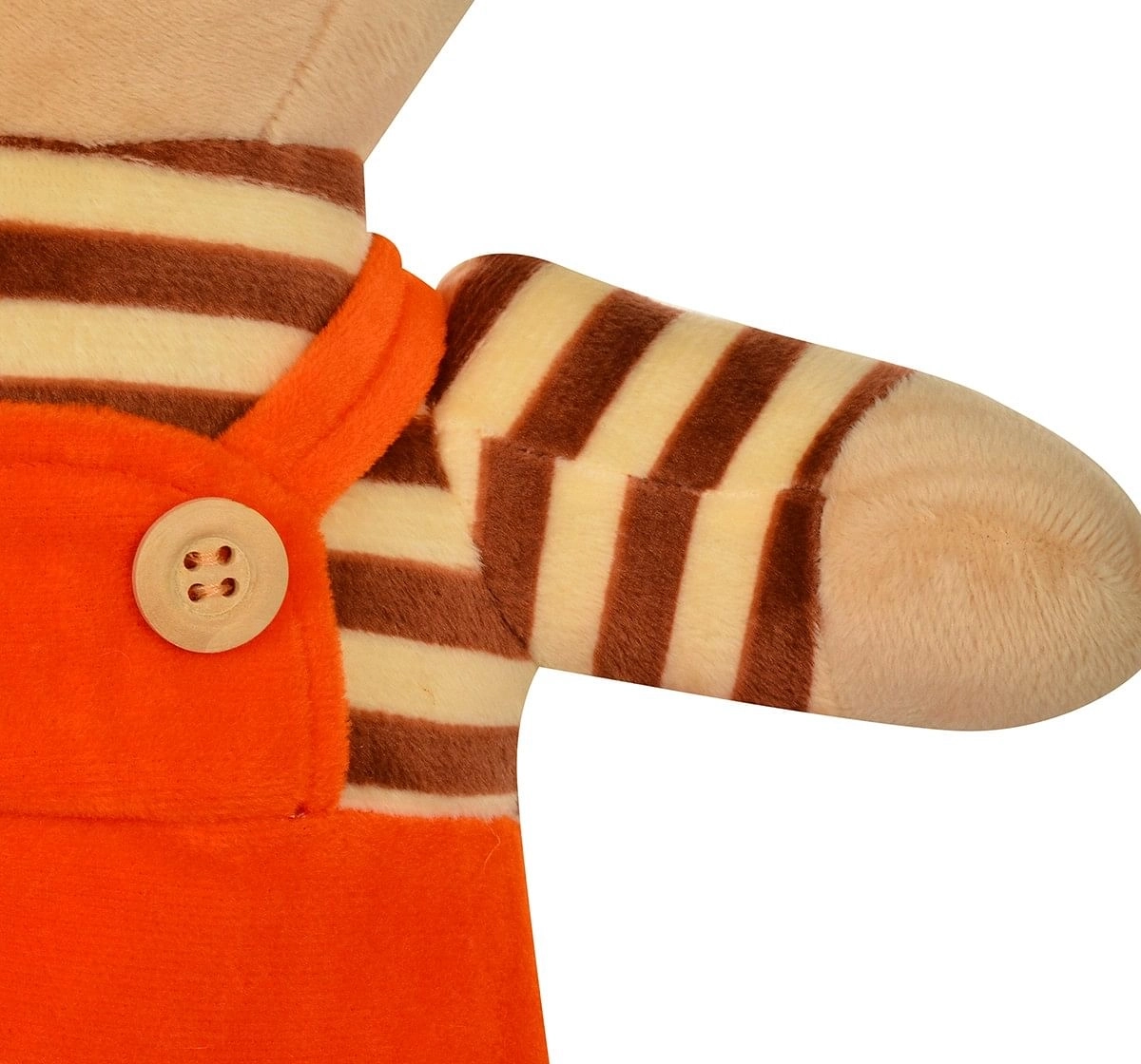 Mirada 30cm floppy teddy bear soft toy in dangri dress Multicolor 3Y+