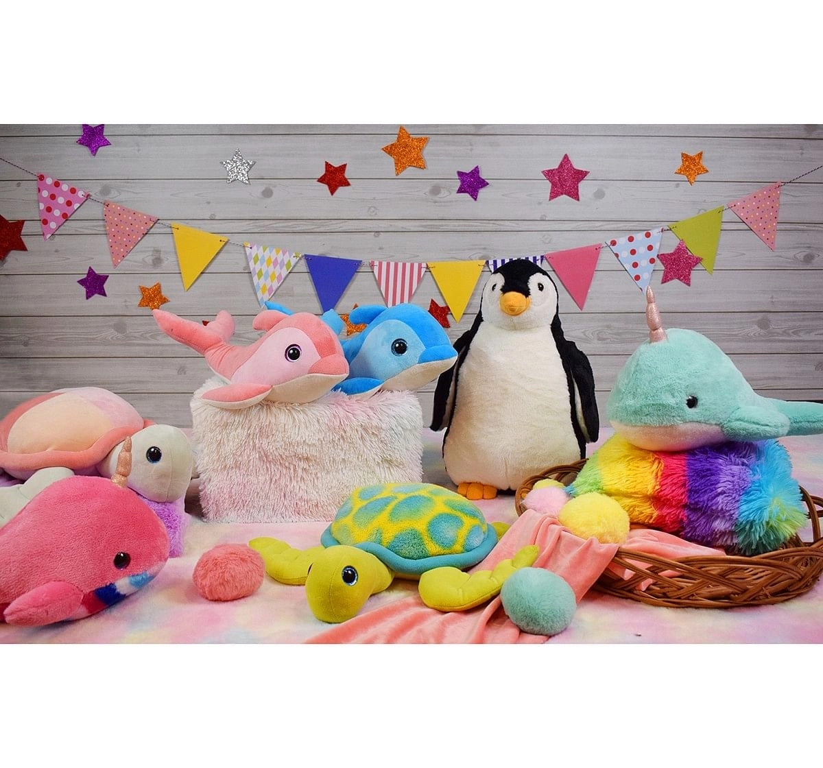 Mirada 45 cm super soft turtle Multicolor 3Y+