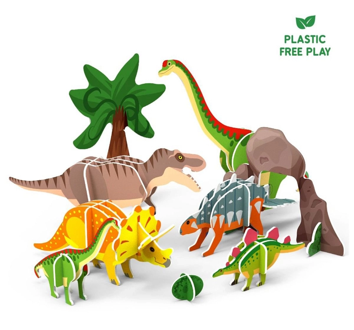 Skillmatics My World Land of Dinosaurs Paper STEM Toys Multicolor 3Y+