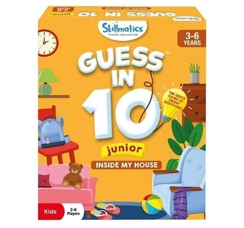 Skillmatics Guess in 10 Junior Inside My House Paper card game Multicolor 3Y+