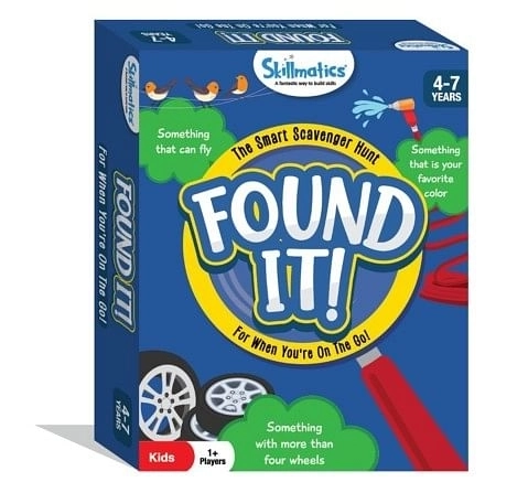 Skillmatics Found it! For When You're On The Go Paper Scavenger Hunt Multicolor 3Y+