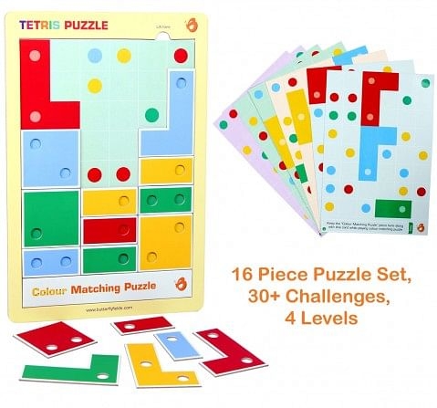 Butterfly Edufields Brain Teaser Puzzles Multicolour 3Y+