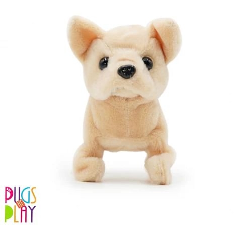 Hamleys Huggable Cuddly Ms Chili Walking Dog Stuffed Toy, Soft Toys For Kids, Cute Plushies Purple, Multicolour, 3Y+
