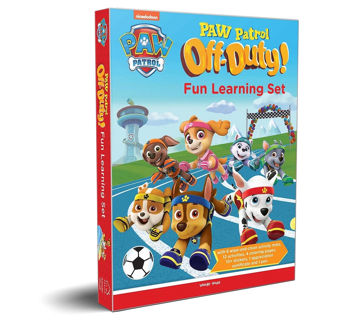 Wonder House Books Nickelodeon Paw Patrol Super Pup Heroes off Duty Fun Learning  Activity Set for kids 3Y+, Multicolour
