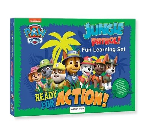 Wonder House Books Nickelodeon Paw Patrol Jungle Fun Learning Activity  Set for kids 3Y+, Multicolour
