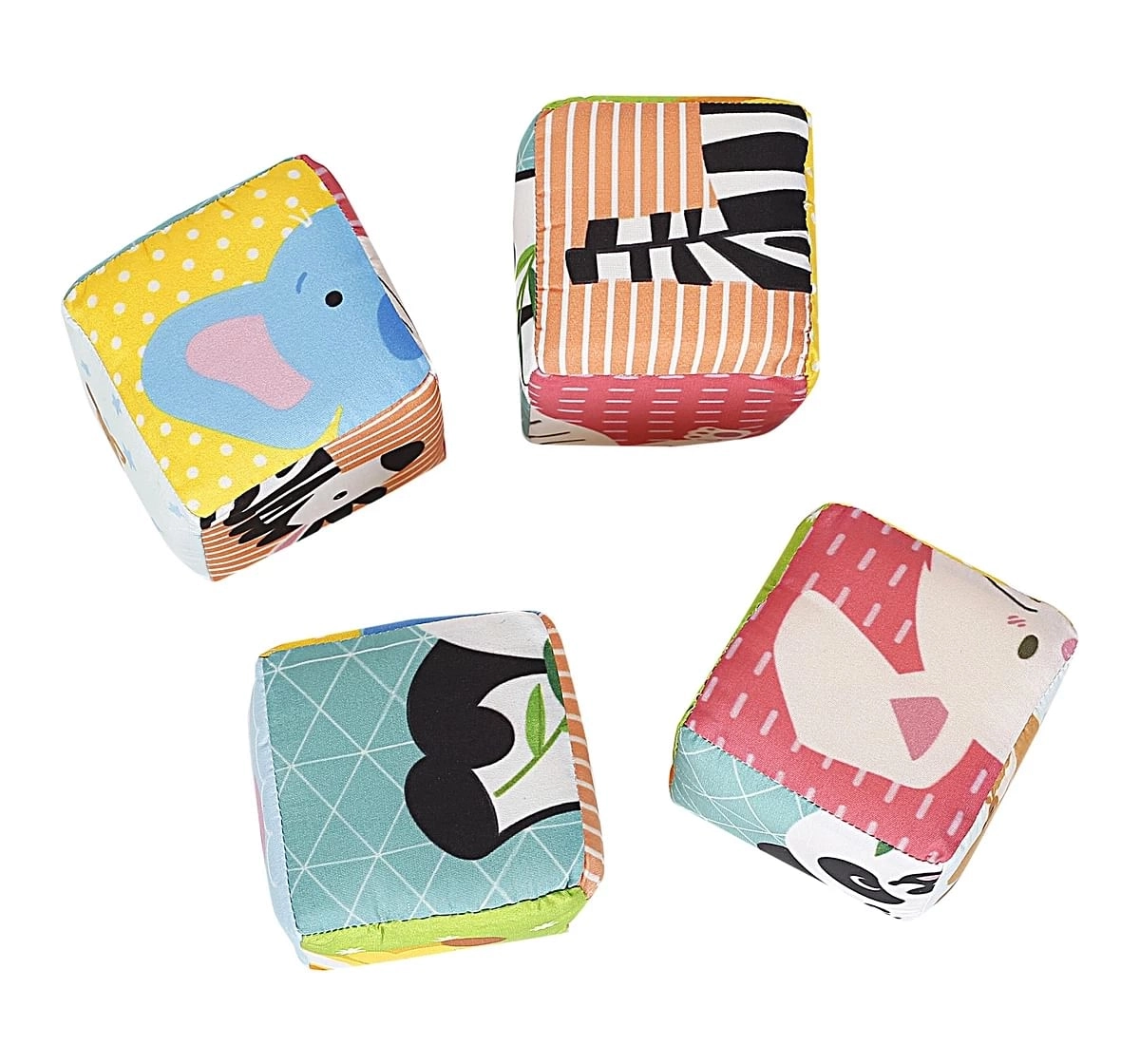Shooting Star Animals Cube Blocks for kids 3Y+, Multicolour