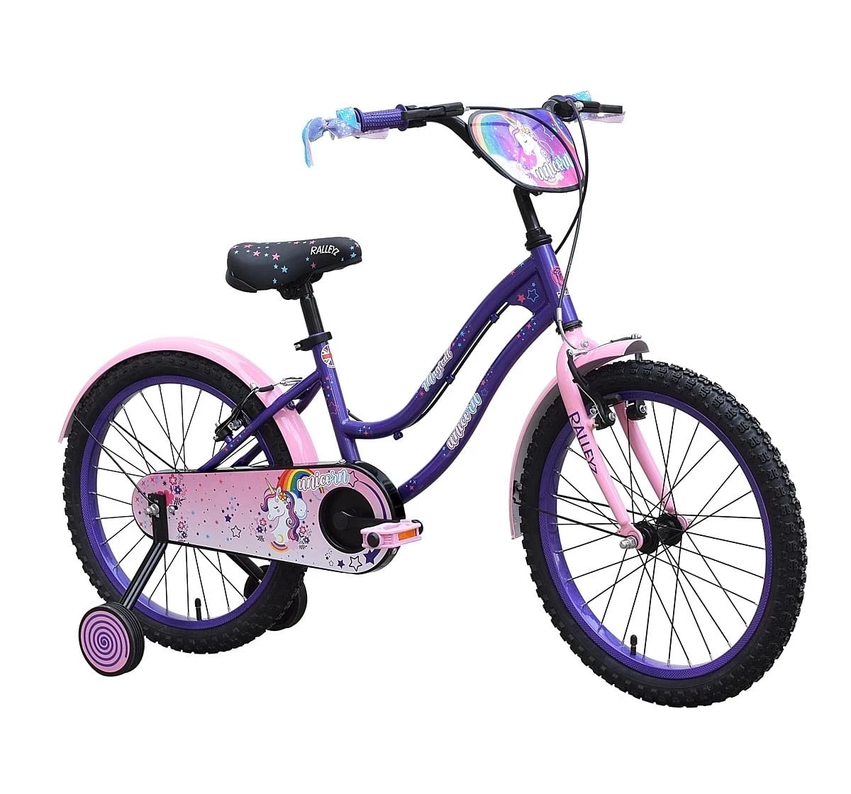 Ralleyz Astra Magical Unicorn 20 Inch, Bicycles For Kids, Multicolour, 7Y+