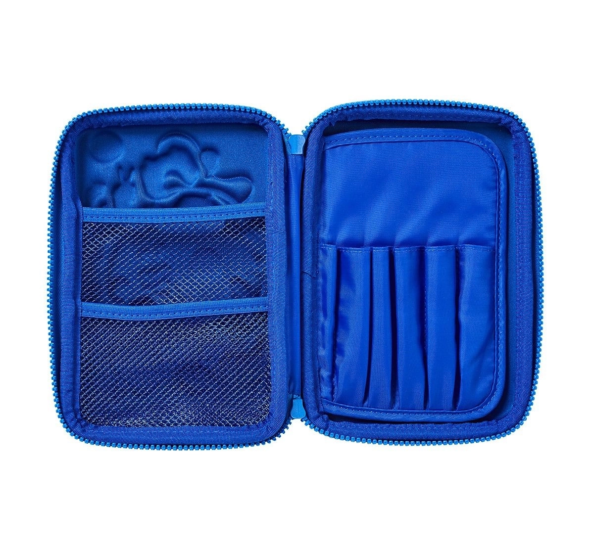 Smiggle Oh Yeah Hardtop Pencil Case Navy 3Y+