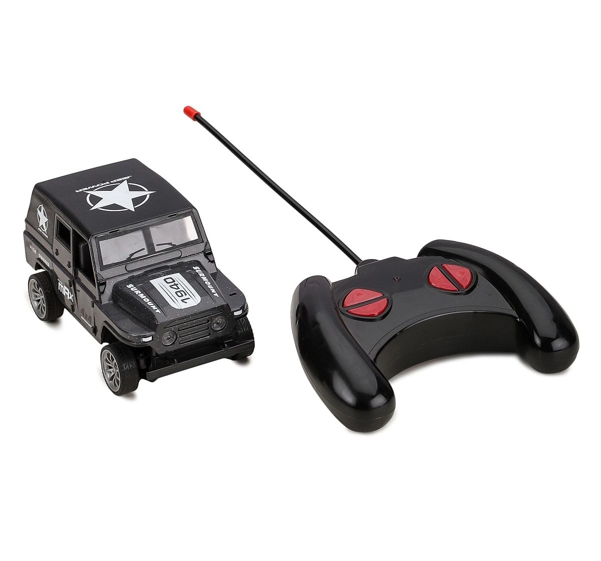 Rowan Radio Control Jeep Black For Kids 5Y+