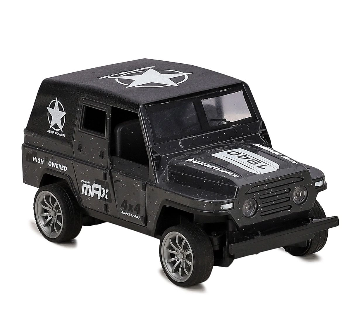 Rowan Radio Control Jeep Black For Kids 5Y+