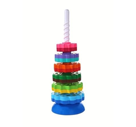 Shooting Star Spinning Tower, Multicolour, 12M+