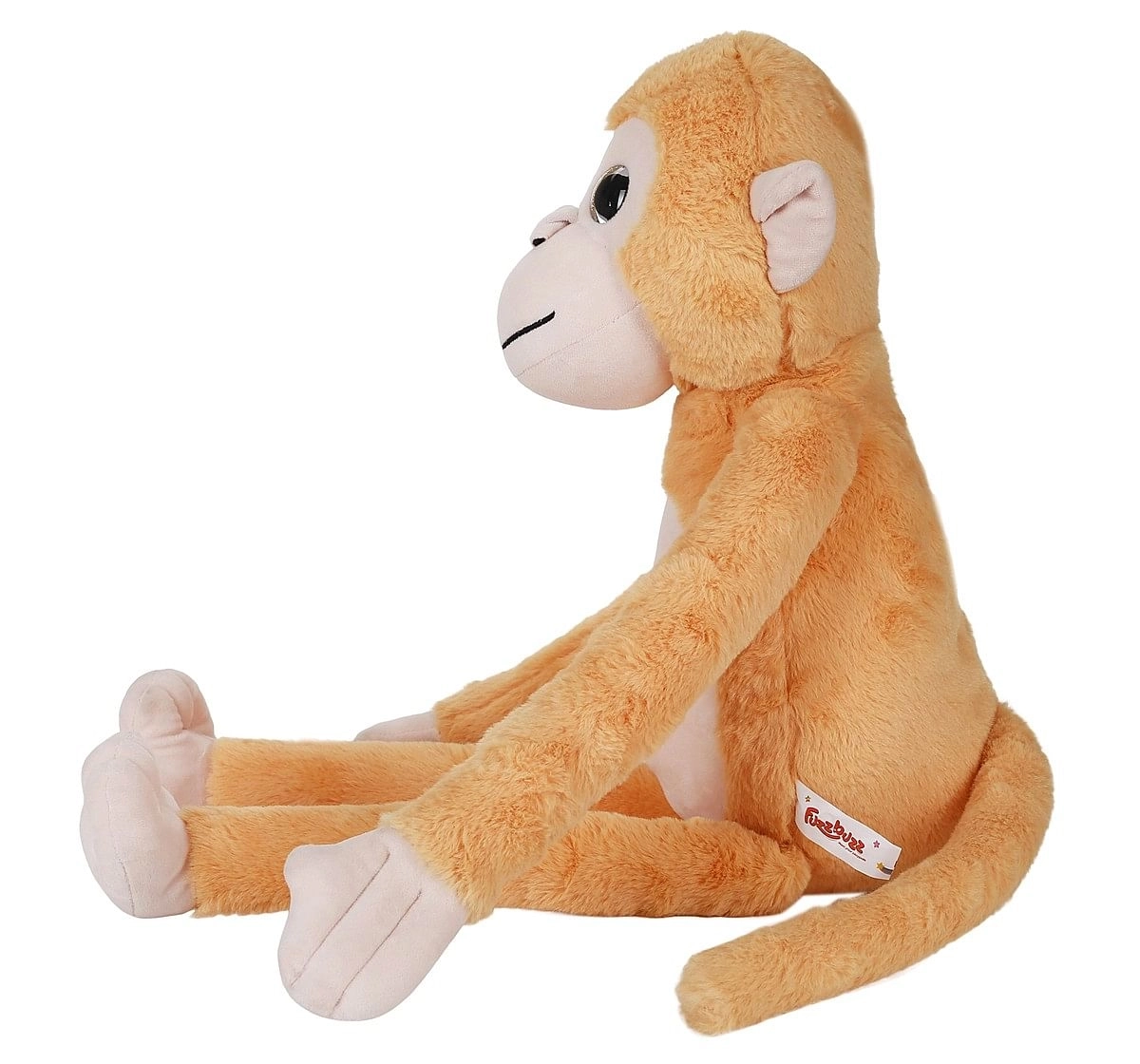 orange monkey stuffed animal