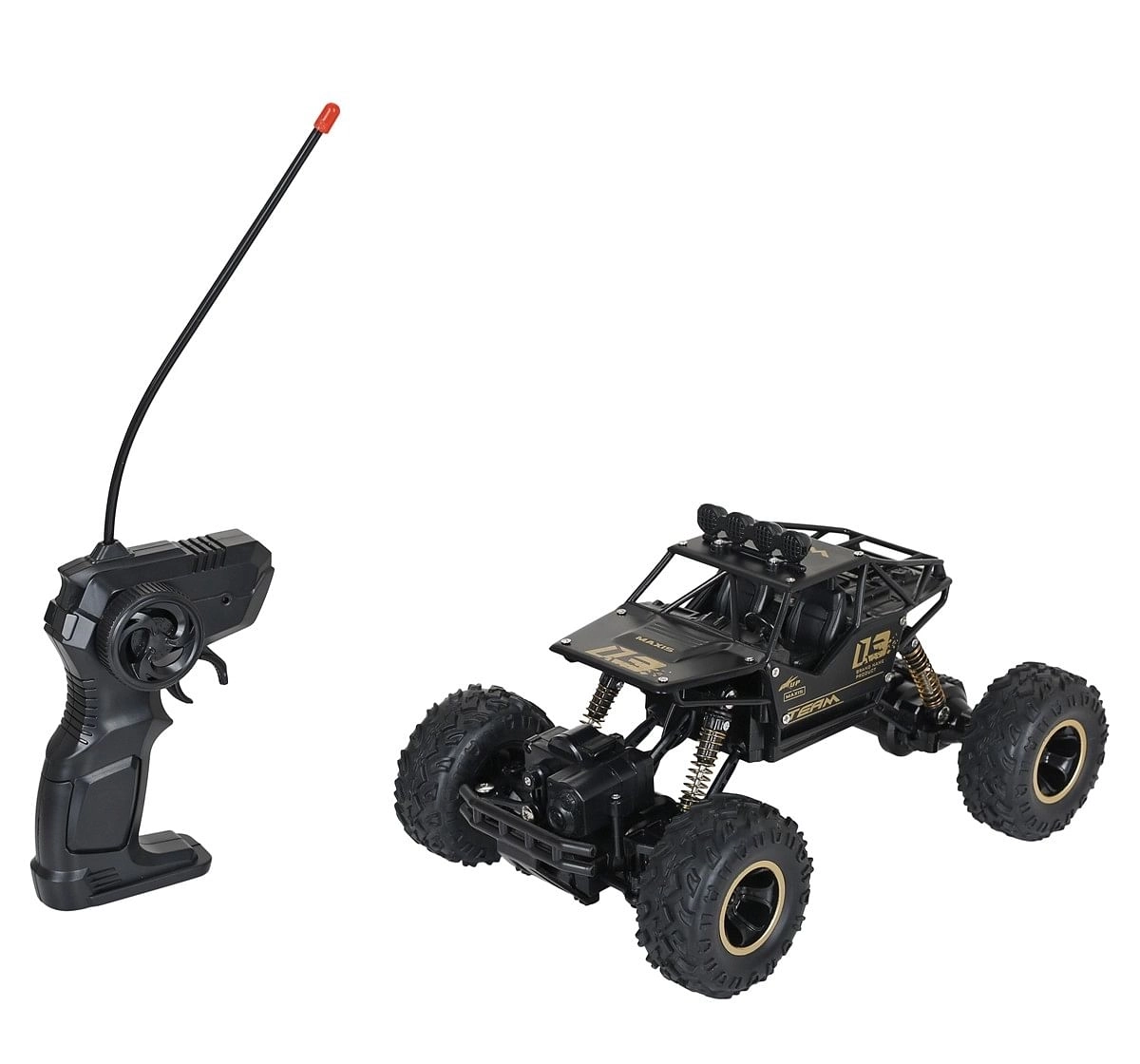 Hamleys Monster 1:16 2.4G Remote Control Rock Crawler Alloy Black 7Y+