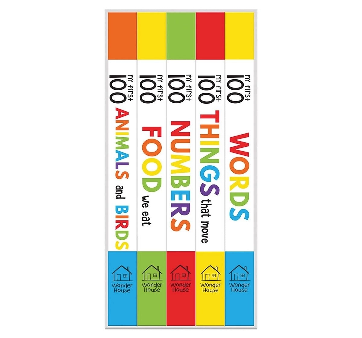 Wonder House Books My First 100 Library Hard cover Multicolor 1Y+