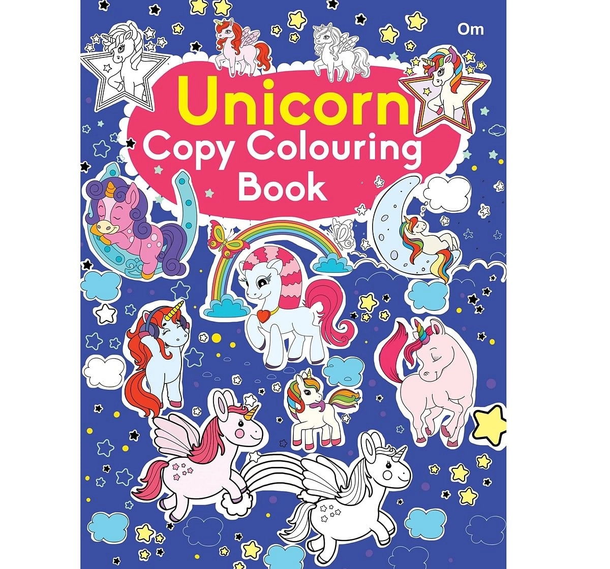 OM Books Copy Colouring Pack 2 Box Multicolour 3Y+
