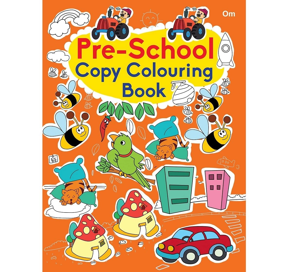 OM Books Copy Colouring Pack 2 Box Multicolour 3Y+