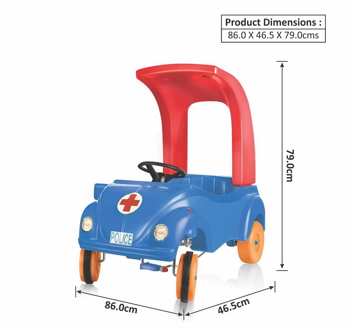 Ok Play Busy Beetel Car cars toys for toddlers Multicolor 18M+