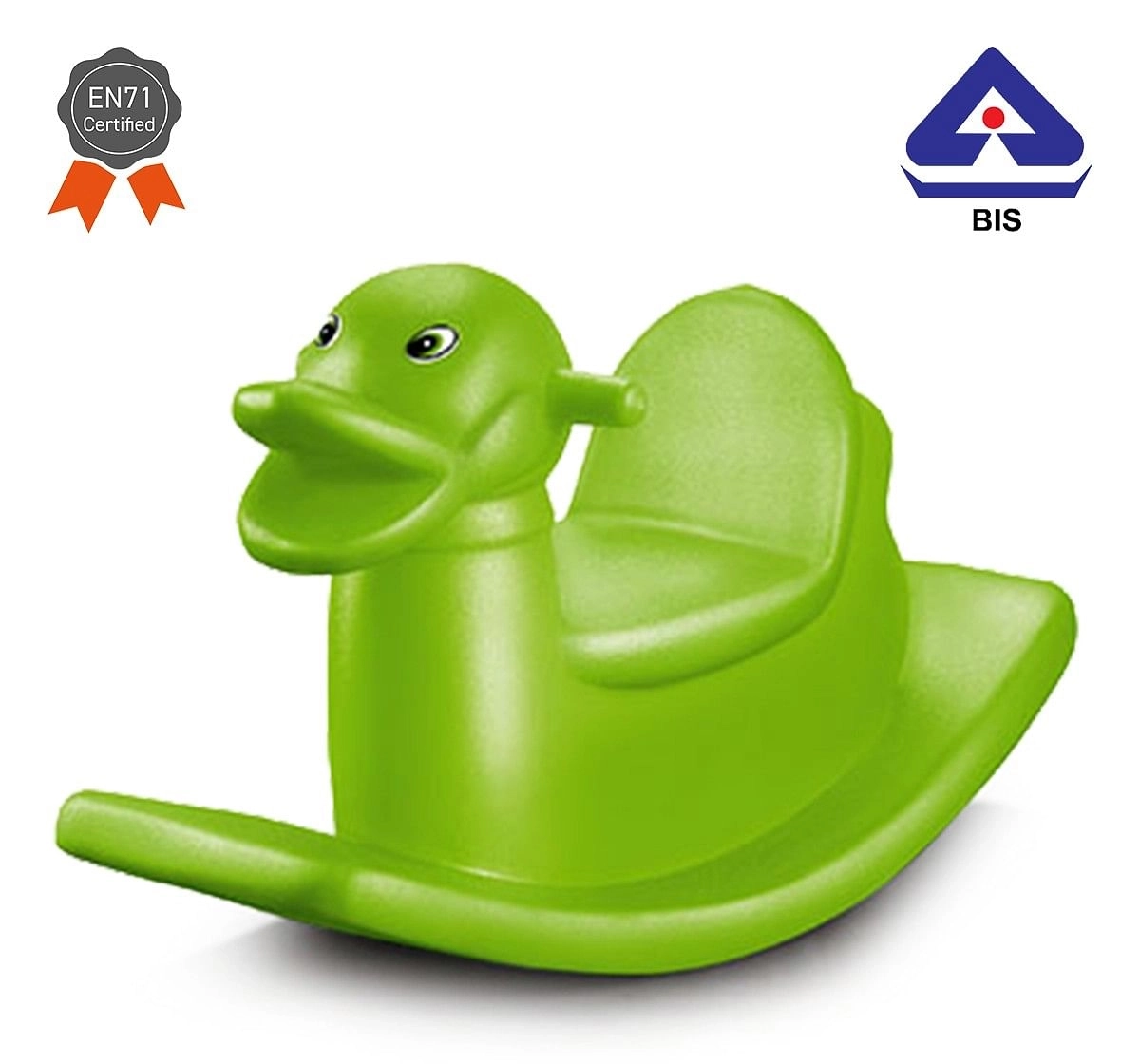 Ok Play Duck Rocker for Kids Rocking Duck Green 3Y+