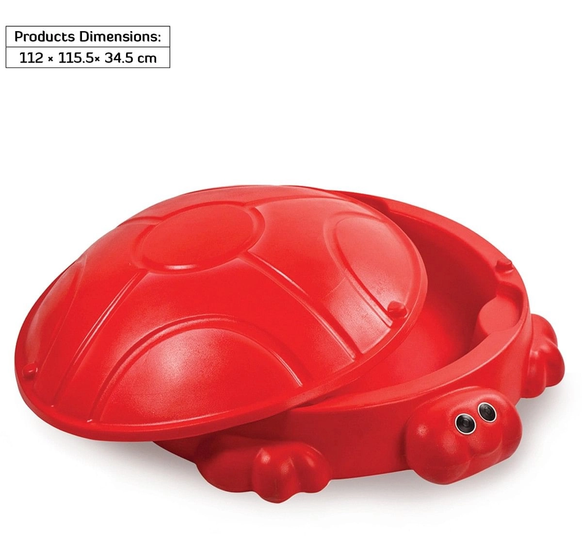 Ok Play Sand Pit Junior Bath Tub Swimming pool tub Plastic Red 3Y+