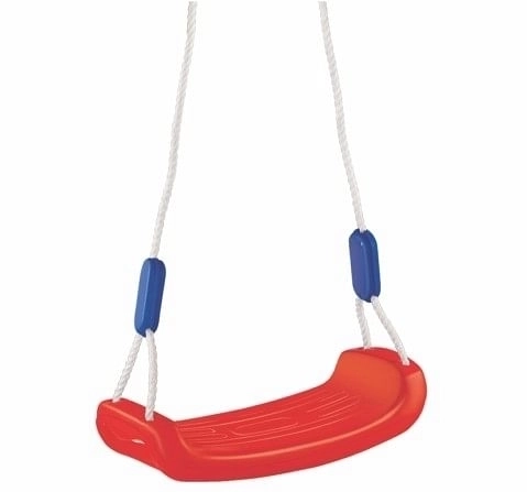 Ok Play Fun Flier Plastic Baby Swing for Kids Adjustable Baby Swing/Jhula for Kids Red 5Y+