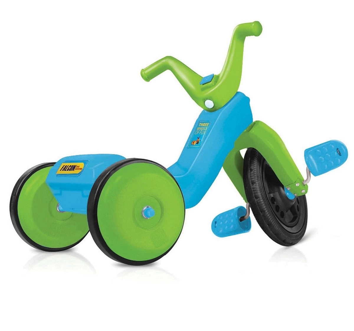 Ok Play Falcon Tricycle Ride On for Kids 3Y+, Blue