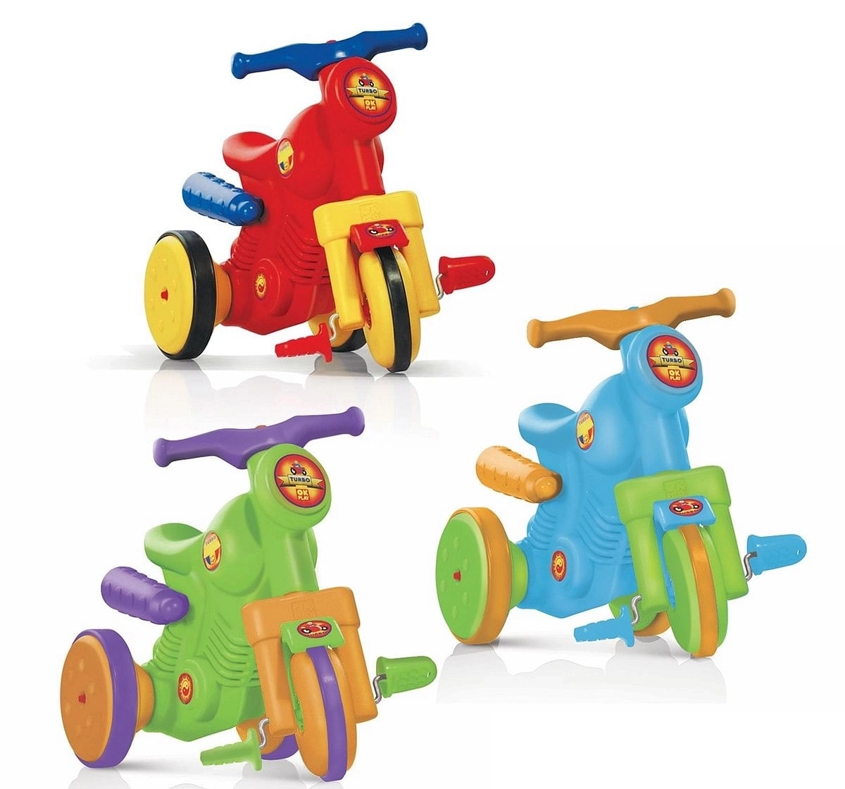 Ok Play Turbo Bike for Kids Red 3Y+