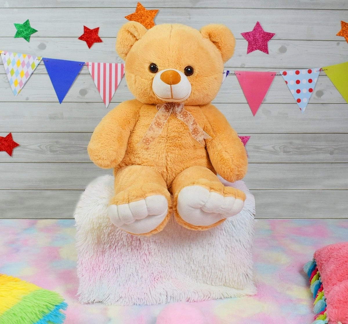 Mirada 60cm floppy teddy bear soft toy Multicolor 3Y+
