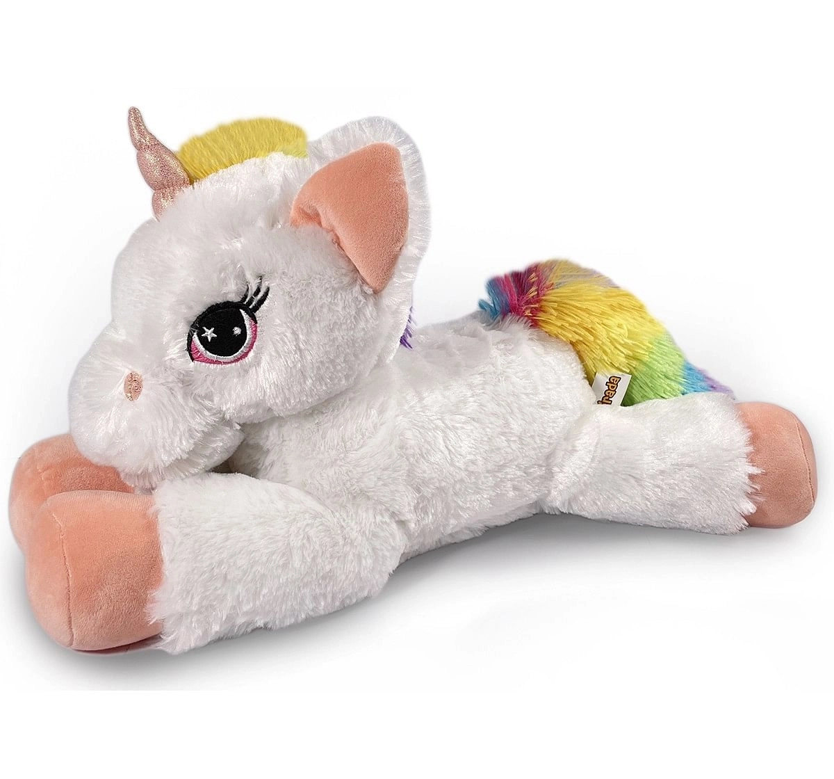 Mirada 52cm floppy unicorn with multicolor paws Multicolor 3Y+