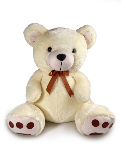 Soft Plush Stuffed Jumbo Cuddly Teddy Bear By Mirada Soft Toys For Kids Of All Ages, 55Cm - Butter, 3Y+