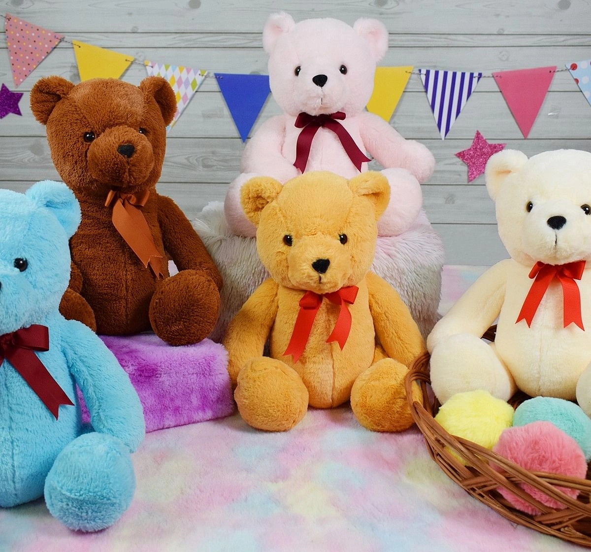 Mirada 35cm sitting bear Multicolor 3Y+