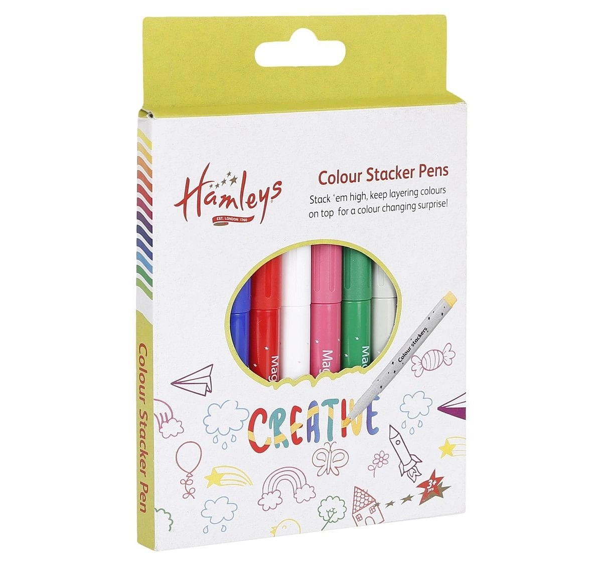 Hamleys Colour Stacker Pens Multicolour 3Y+