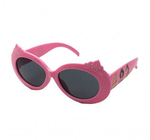Disney Princess with Crown Pink Oval Shape Sunglasses Pink 4Y+