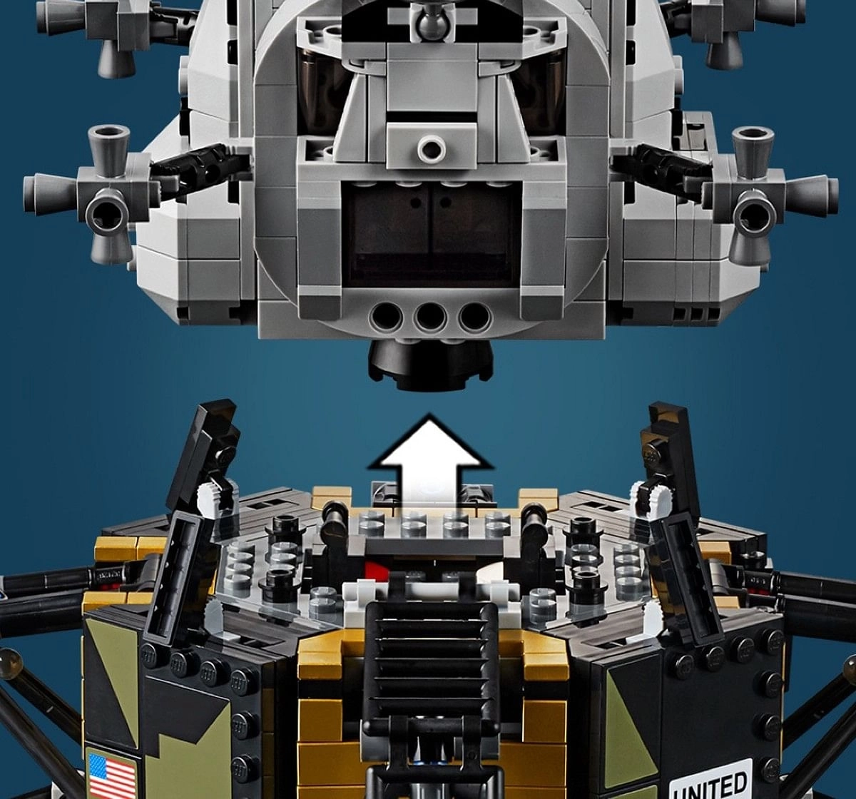 LEGO Creator Expert NASA Apollo 11 Lunar Lander 10266 Building Kit (1087 Piece)