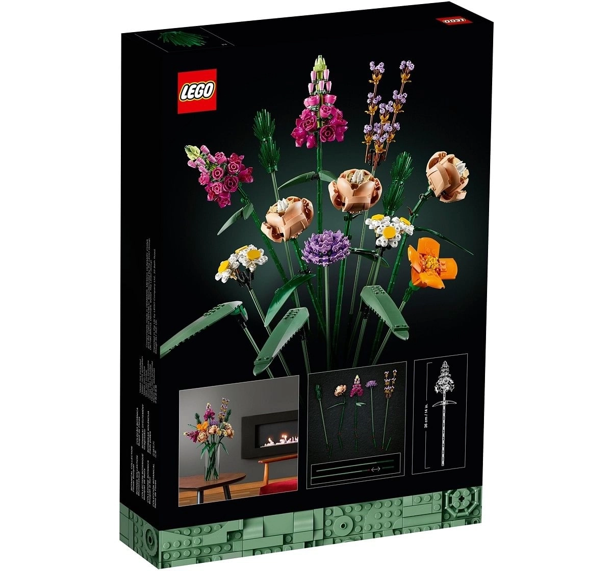  LEGO® Icons Flower Bouquet 10280 Building Kit; A