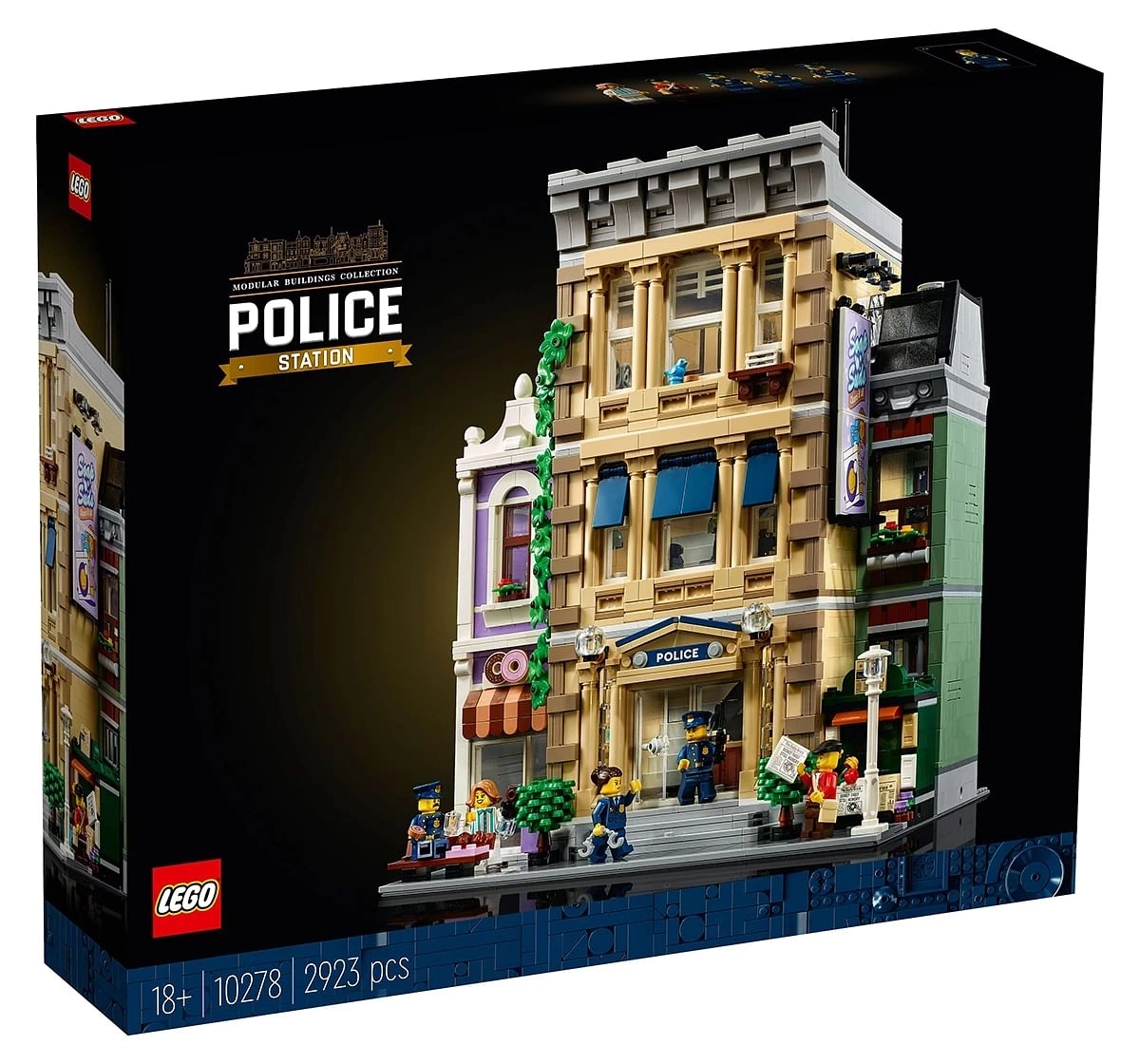 LEGO Police Station 10278 Building Kit (2,923 Pieces)