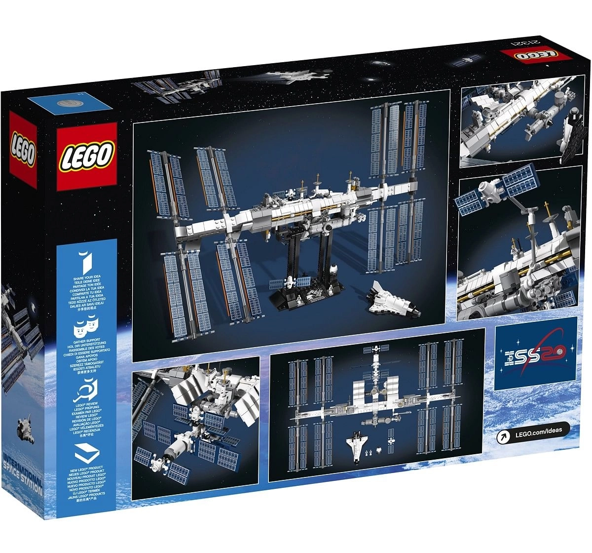LEGO Ideas International Space Station 21321 Building Kit for Display (864 Pieces)