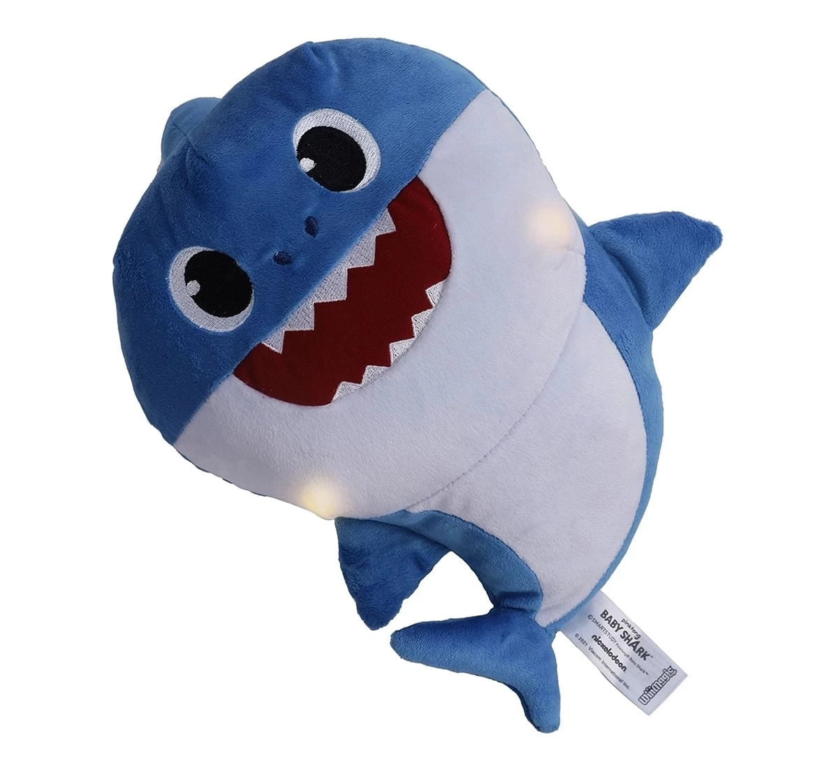 Baby Shark Plush Sing and Light up Plush Toy 12 Inch Daddy Shark for 1 Year and Above