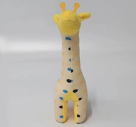 Furrendz Zesty Giraffe 10" Plush Yellow for Kids 1 Year and Above