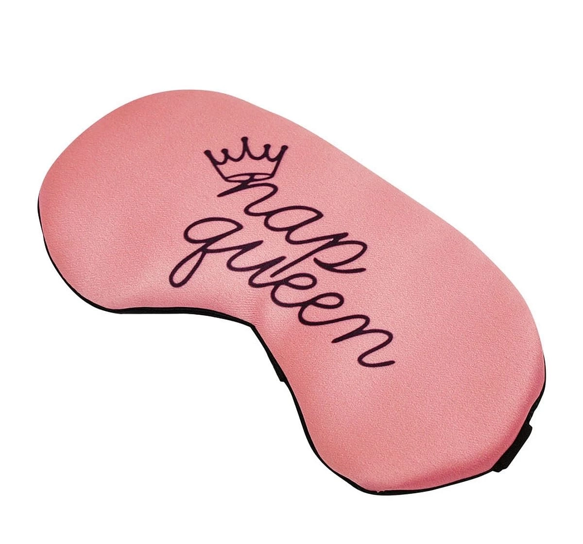 Luvley Nap Queen Printed Eye Mask/Sleep Mask For Relaxing, Medidation, Sleep, Travel For Girls & Kids, Pink, 3Y+
