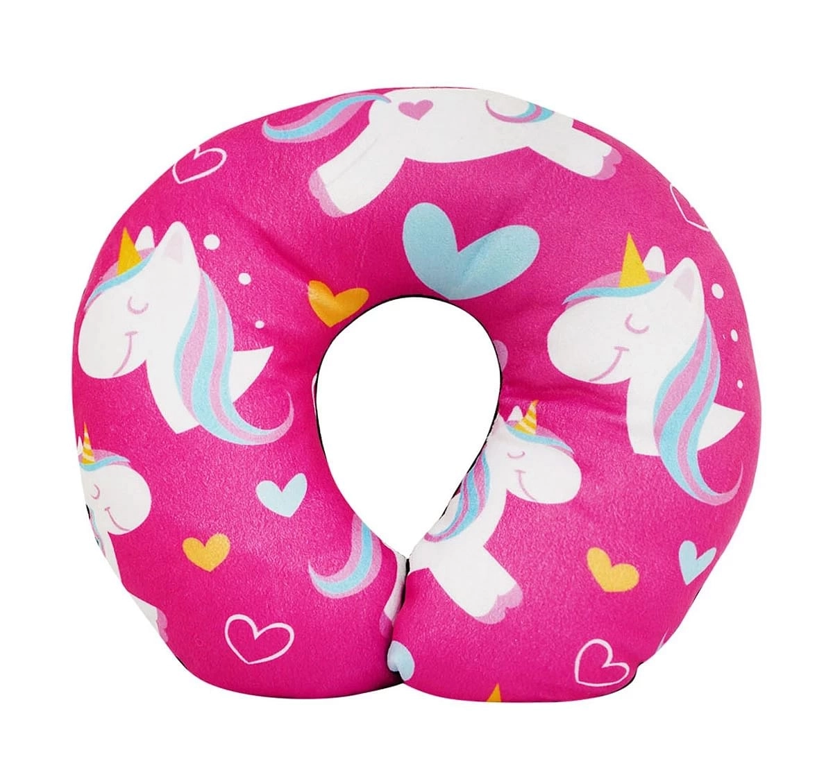 Luvley Ultrasoft Neck Pillow For Kids, Pink, 3Y+
