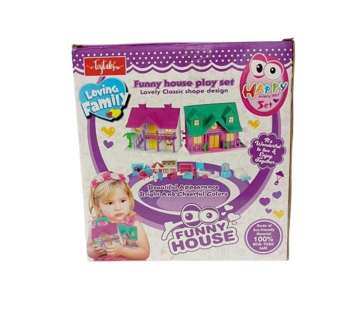 Toytales Small Doll House an Accessories Multicolor 3Y+