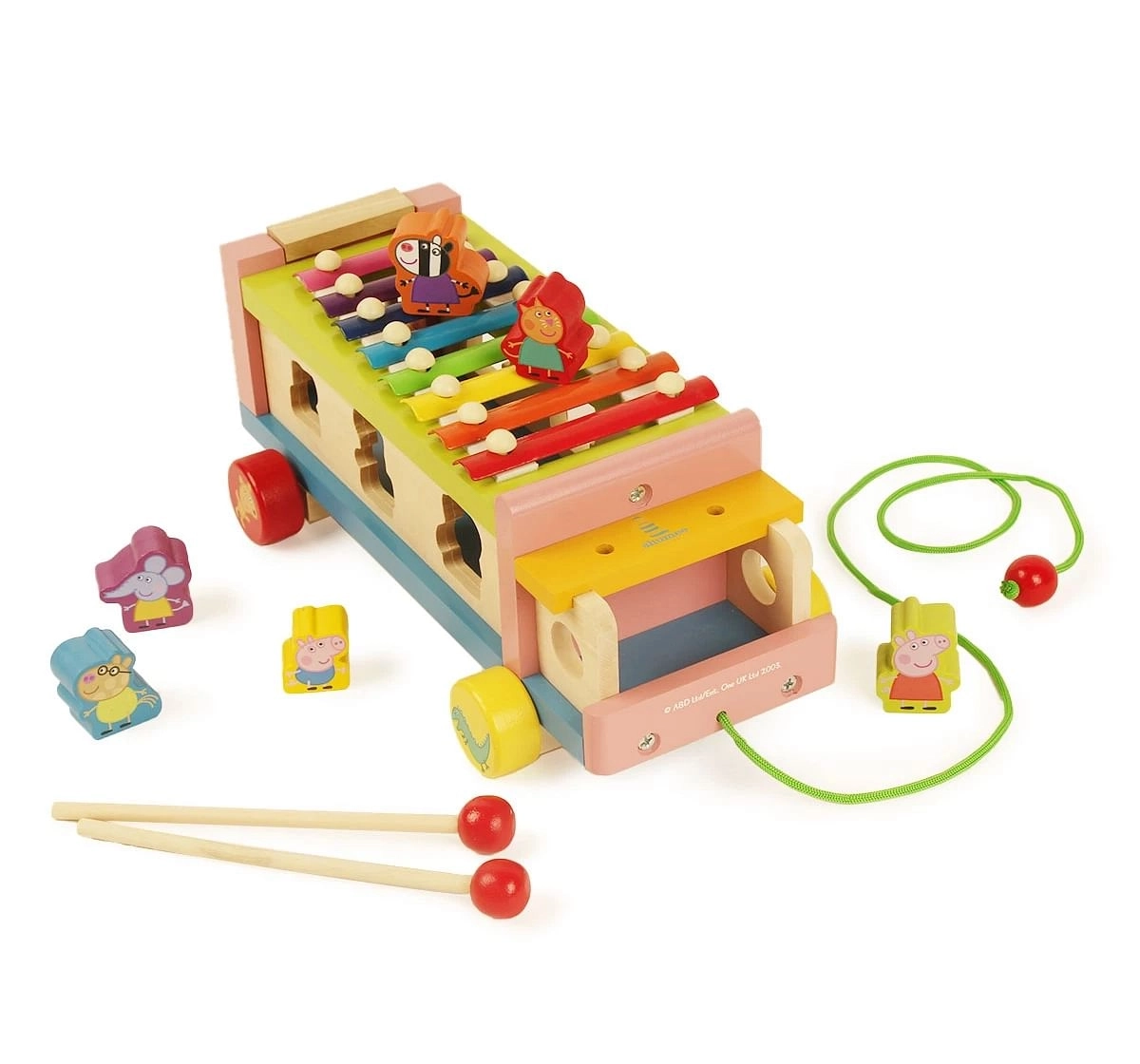 Shumee Peppa and Friends Musical Truck for kids 18M+, Multicolour
