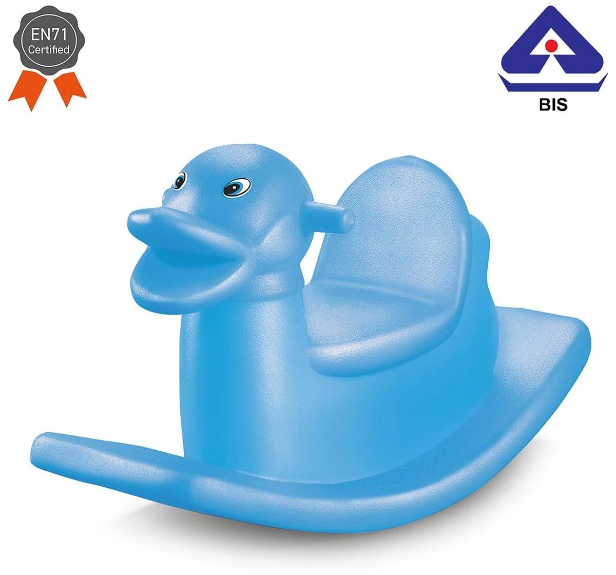 Ok Play Duck Rocker for Kids Rocking Duck Blue 3Y+