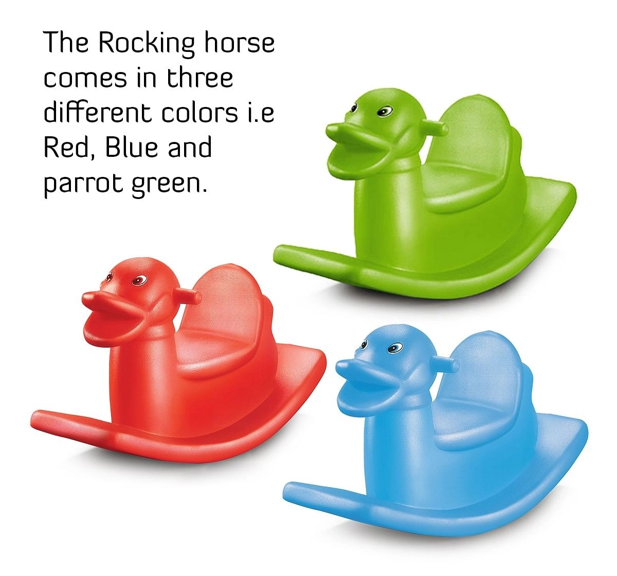 Ok Play Duck Rocker for Kids Rocking Duck Red 3Y+