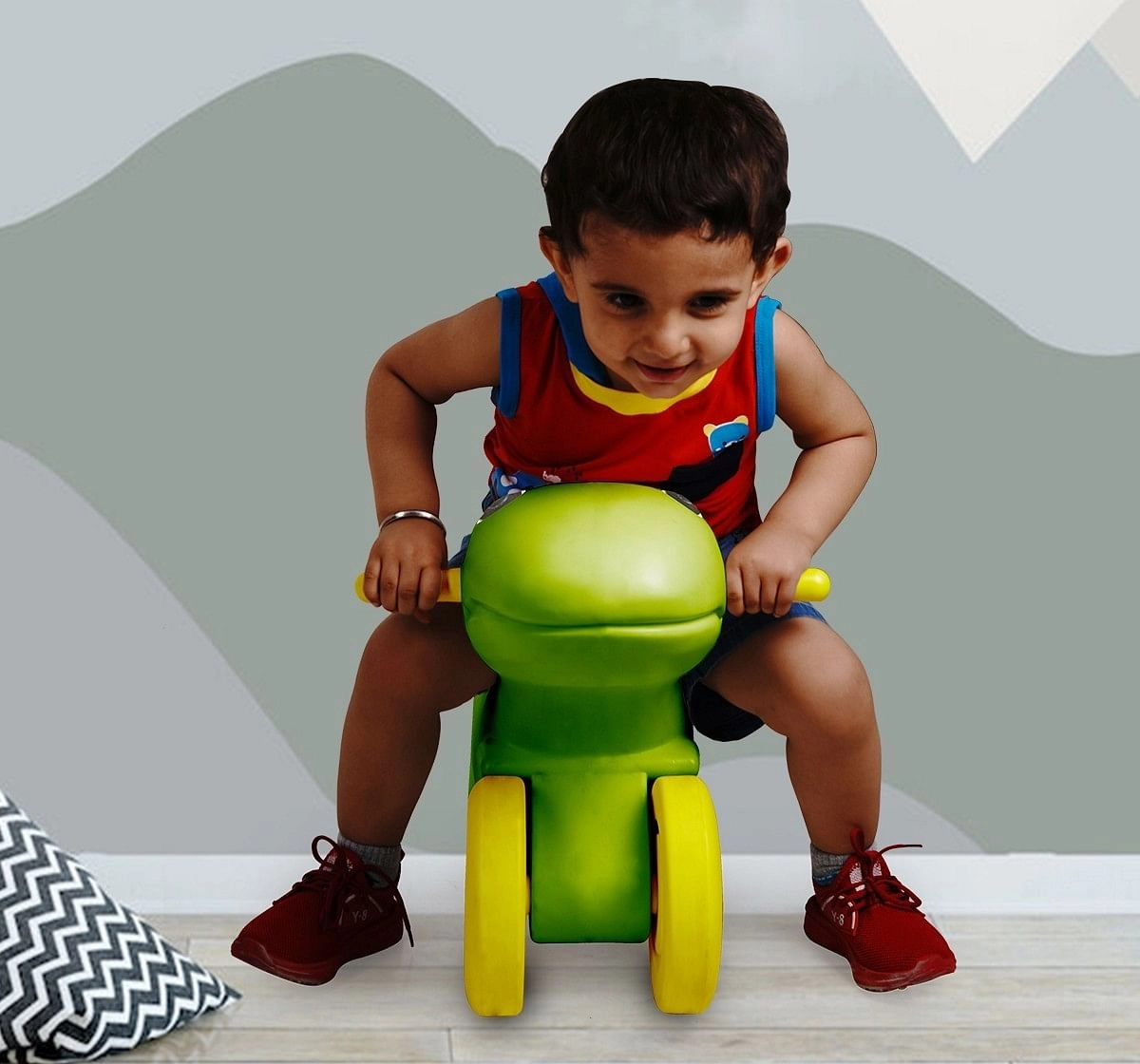 Ok Play My Pet Ride On Ride On Push Car for toddlers Green 3Y+