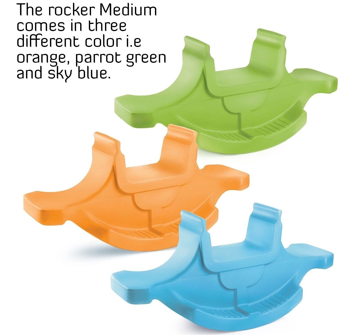 Ok Play Rocker Medium for Kids Boat Ride On Toy Green 3Y+